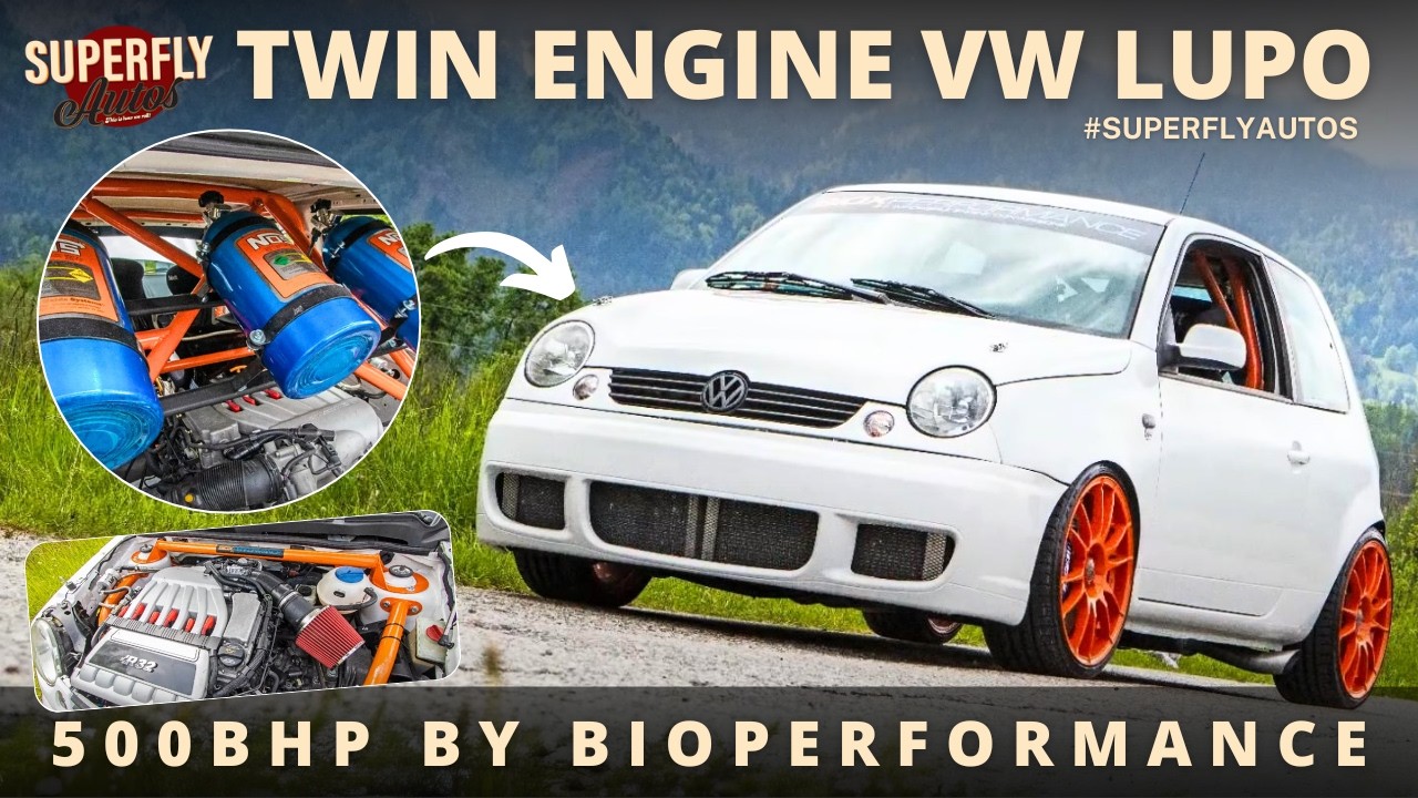 VW Lupo Twin R32 с закисью азота мощностью около 500 л.с., построенный компанией Biox Performance...