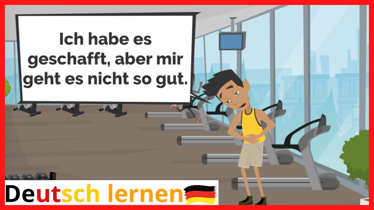 Training im Fitnessstudio | Like Germans | Online Deutsch lernen