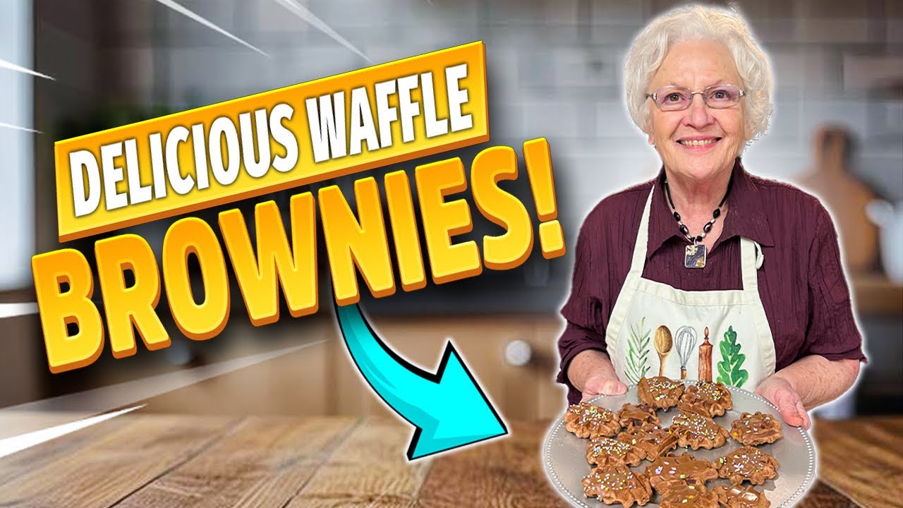 Quick And Delicious Waffle Brownies!