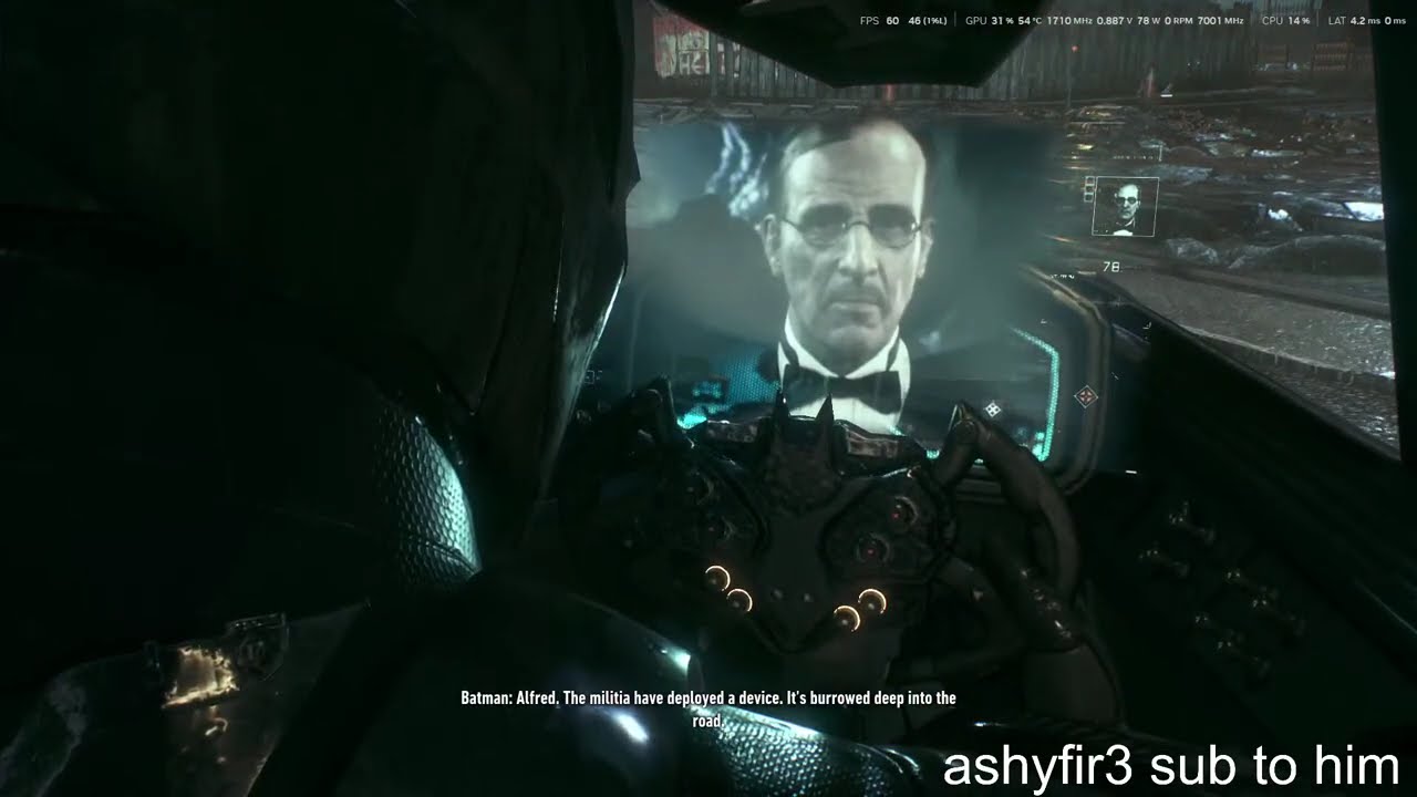 The third part of the journey of batman arkham knight