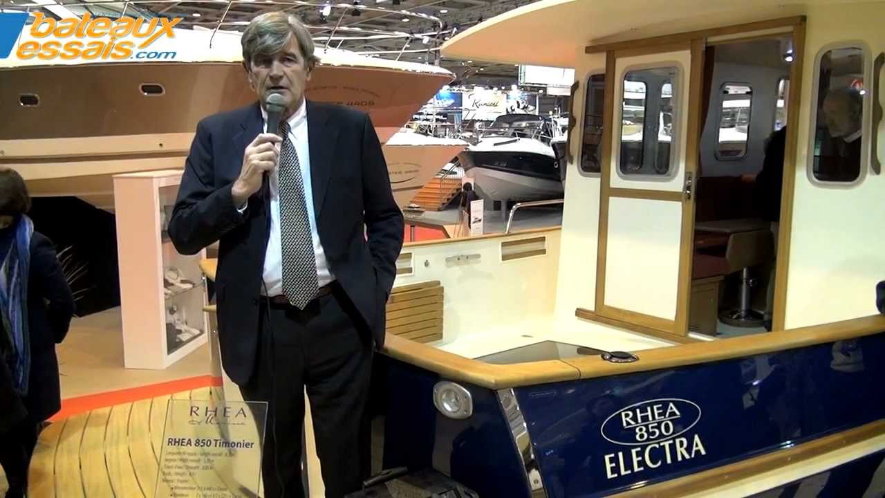 Rhéa Marine - Propulsion hybride présentation Nautic de Paris 2011
