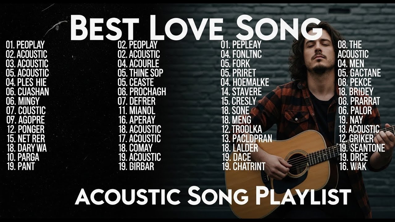 Best Romantic Acoustic Chill Music Vol 【1828】