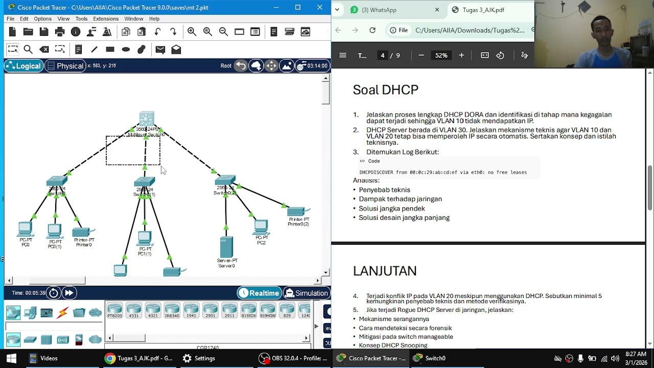 Tugas AJK 3.1 : analisis dan solusi 