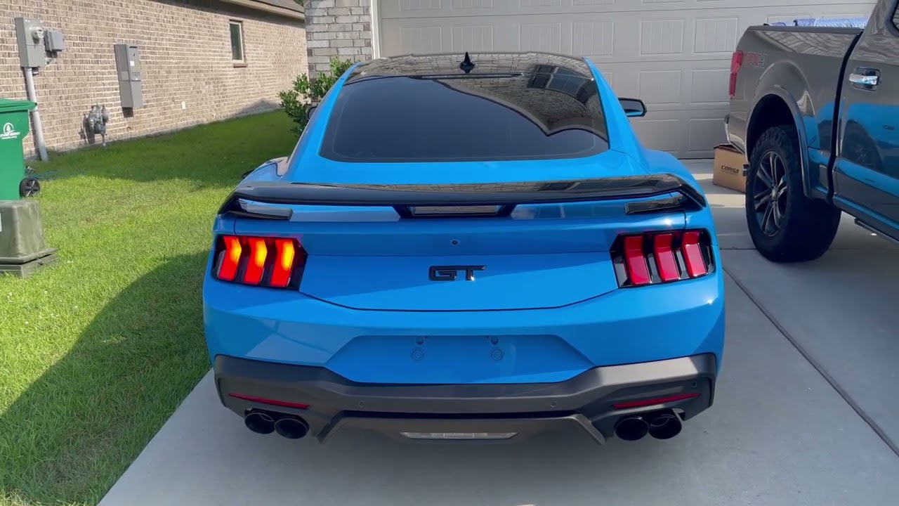 Corsa Xtreme Cat back on a 24 Mustang GT?? Hell yeah!!!