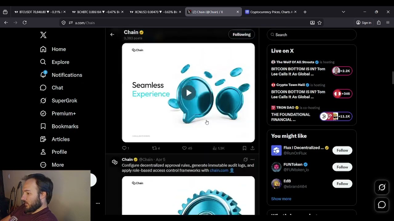 Прогноз цены OnyxCoin XCN: НАКОПЛЕНИЕ