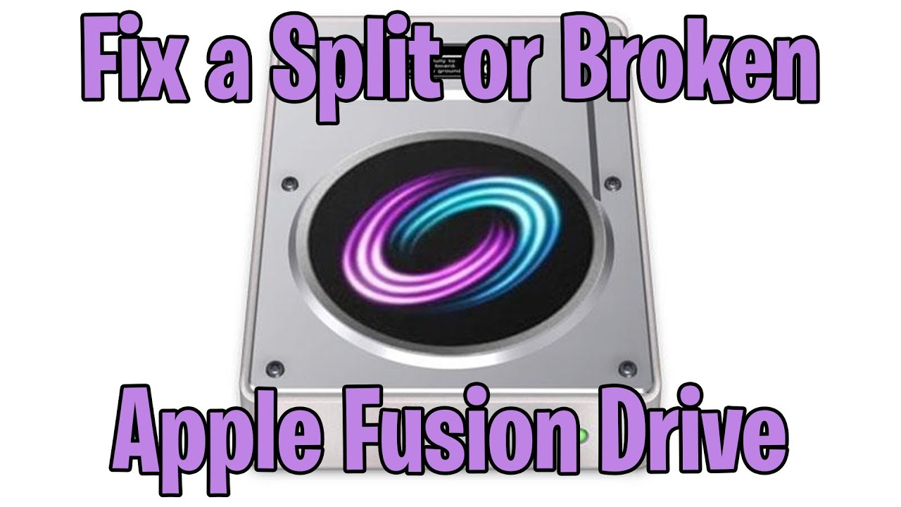 Исправление разделения Fusion Drive в Mac OS X — как это сделать для High Sierra, а также для Moj...