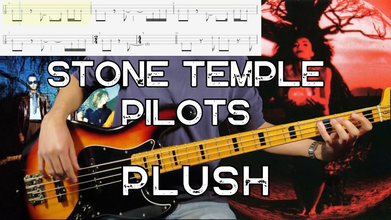 Stone Temple Pilots - Plush (Bass Cover w/Tab & Backing Track)