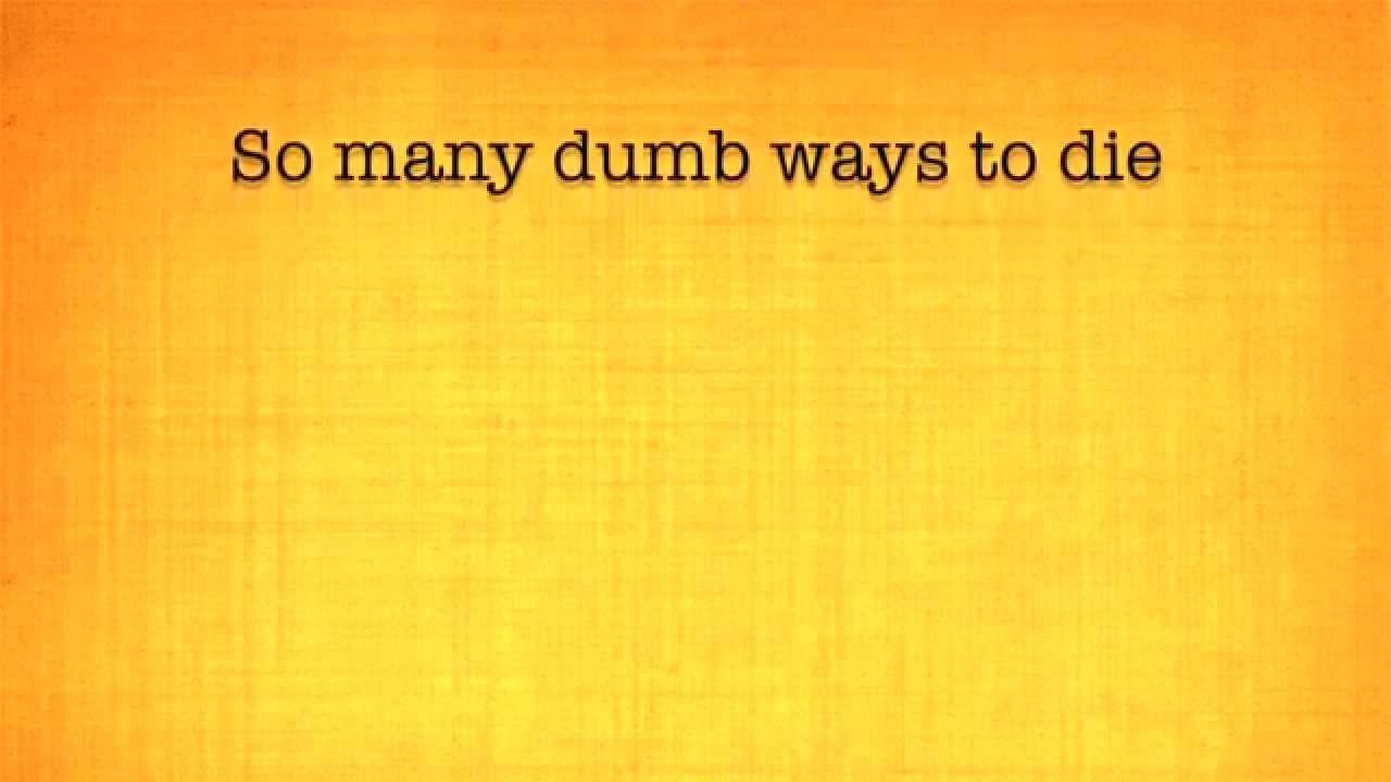 Dumb Ways To Die (feat. Angelina and Aaron) - [Cover]
