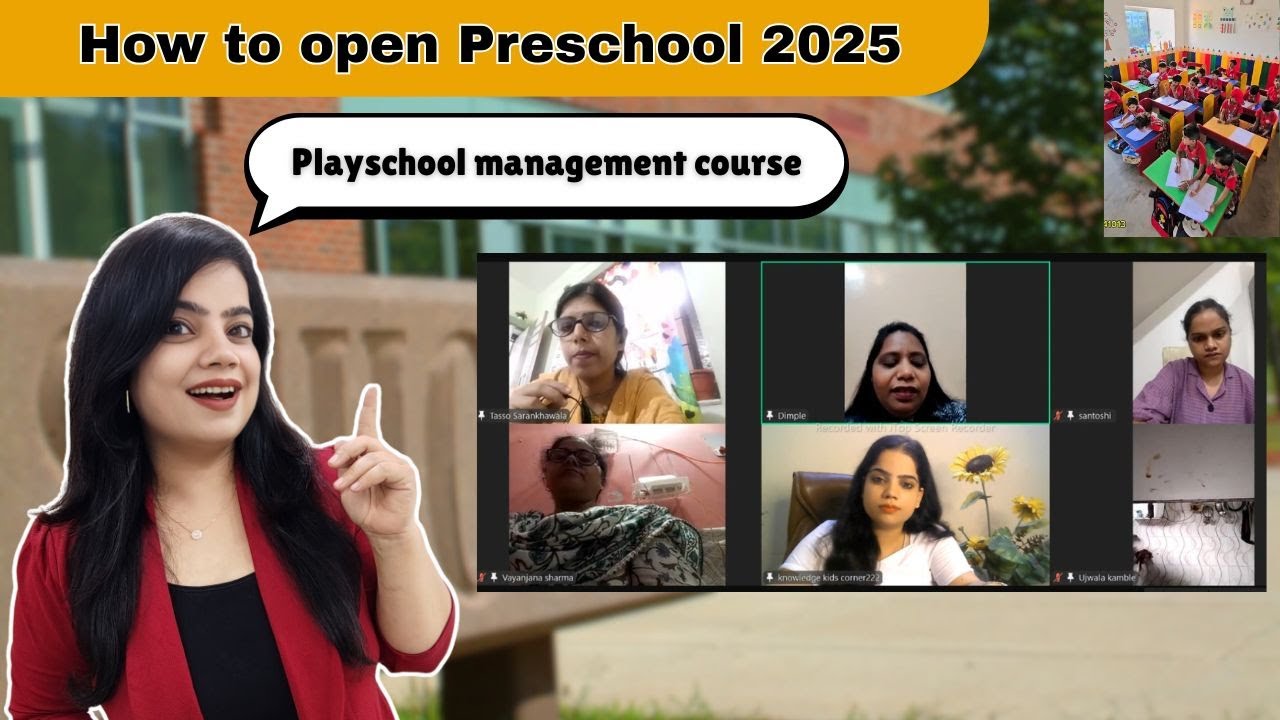 how to open a preschool 2025/ management training
