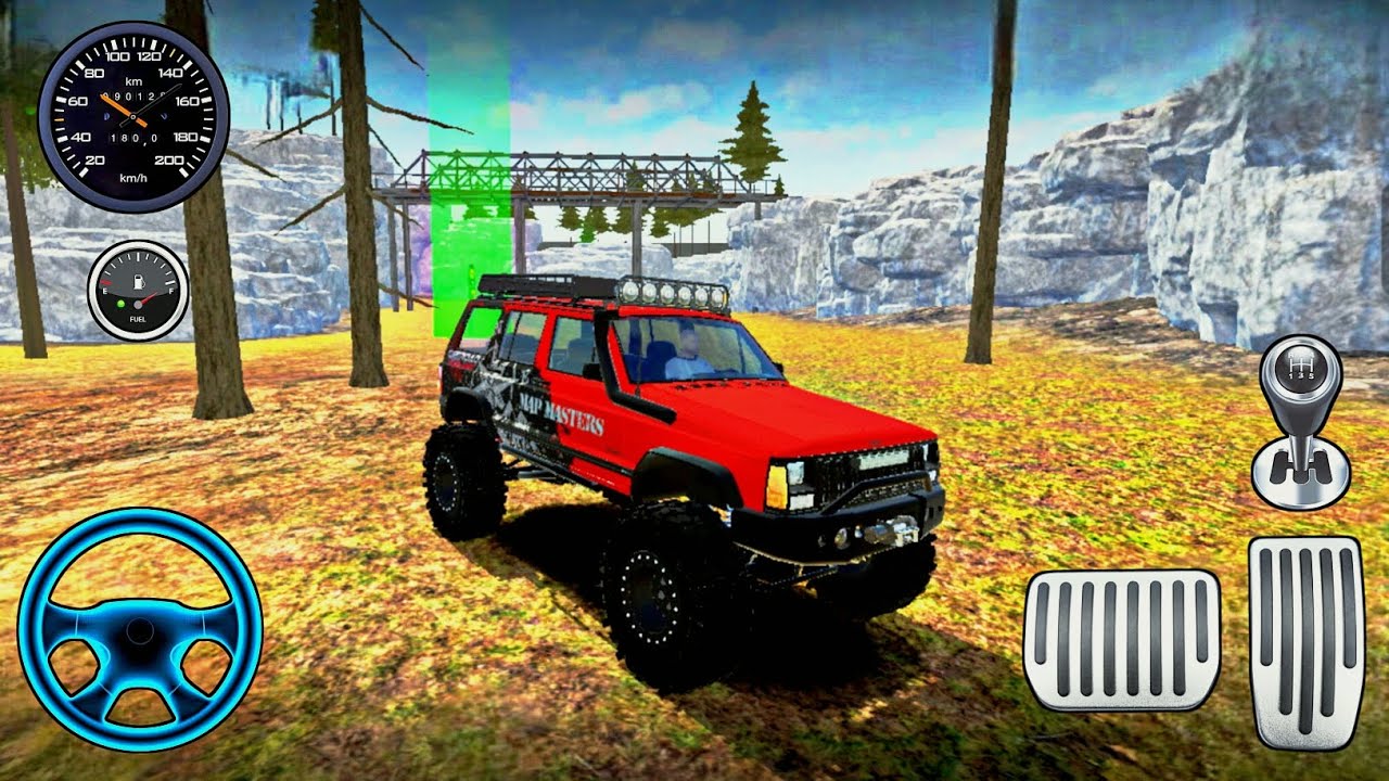 Jeep Offroad Extreme Tasks | Rocks, Water & Mud Challenge | Offroad Outlaws | Gaming Video |