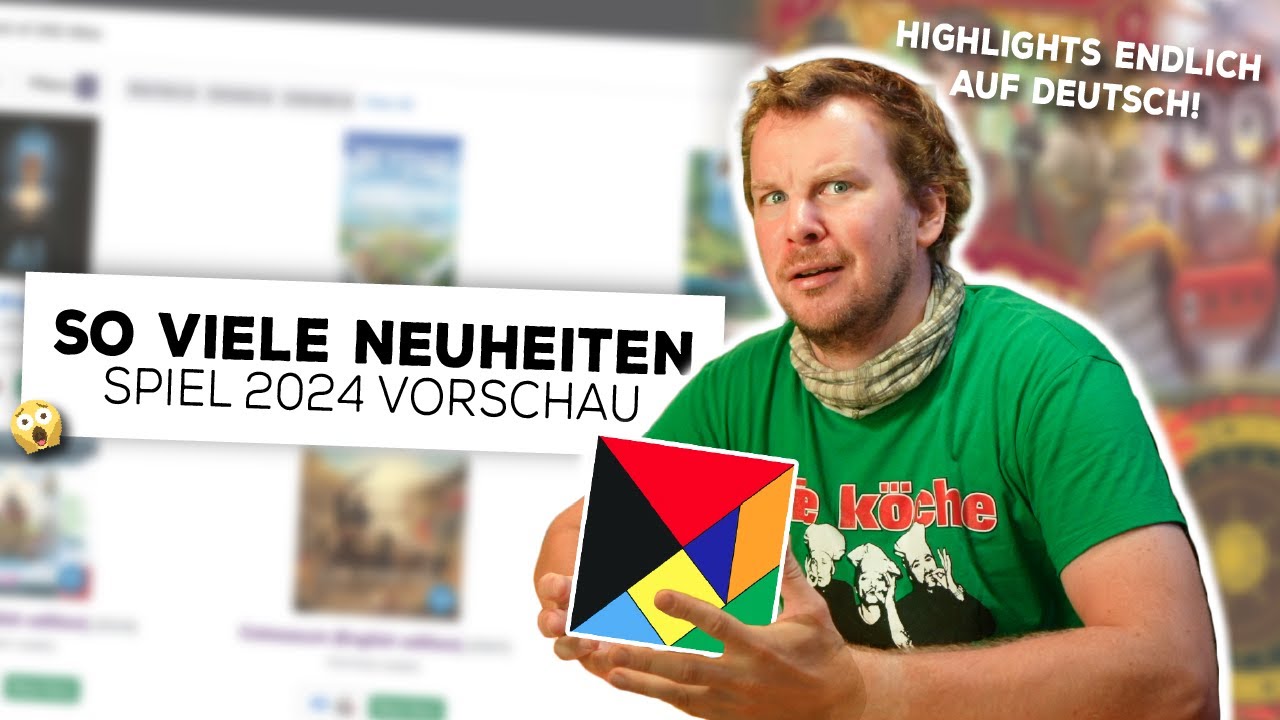 SPIEL 2024 Vorschau 🔮 Meine Highlights | Top-Spiele Endlich auch auf Deutsch