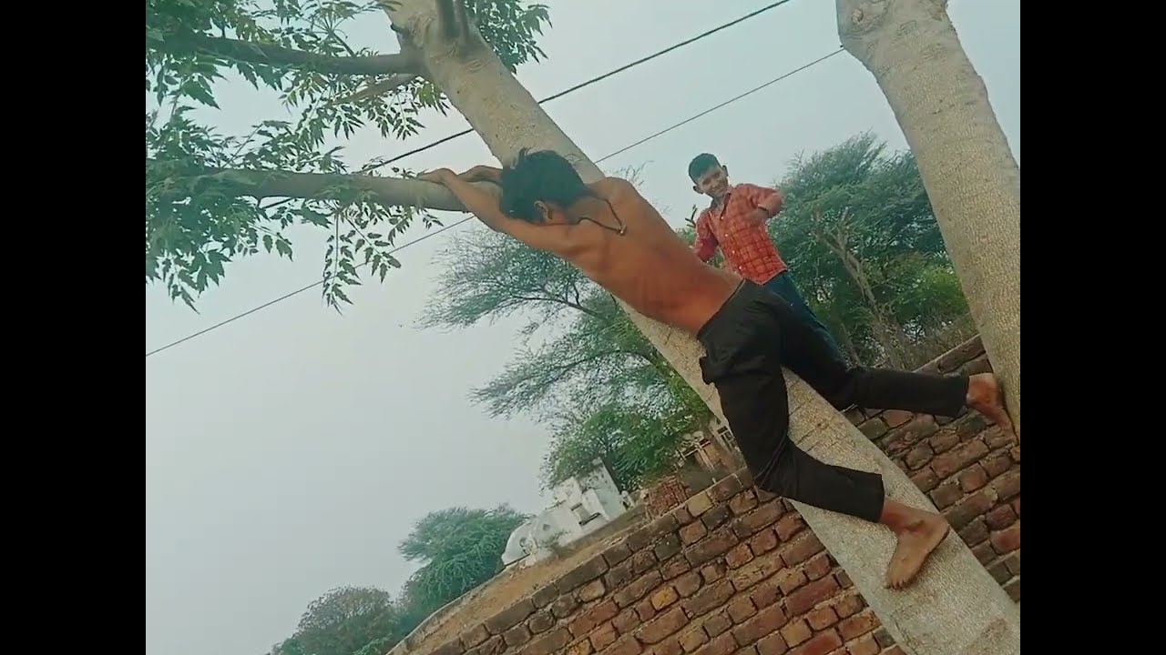#competition between two #wrestling boys #pullups challenge
