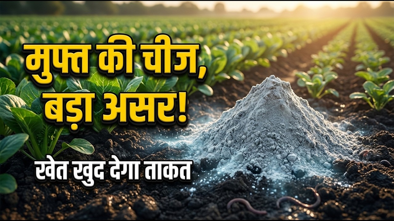 खेती में राख का असली विज्ञान जानिए | महंगी खाद छोड़िए, मिट्टी को प्राकृतिक ताकत दीजिए |