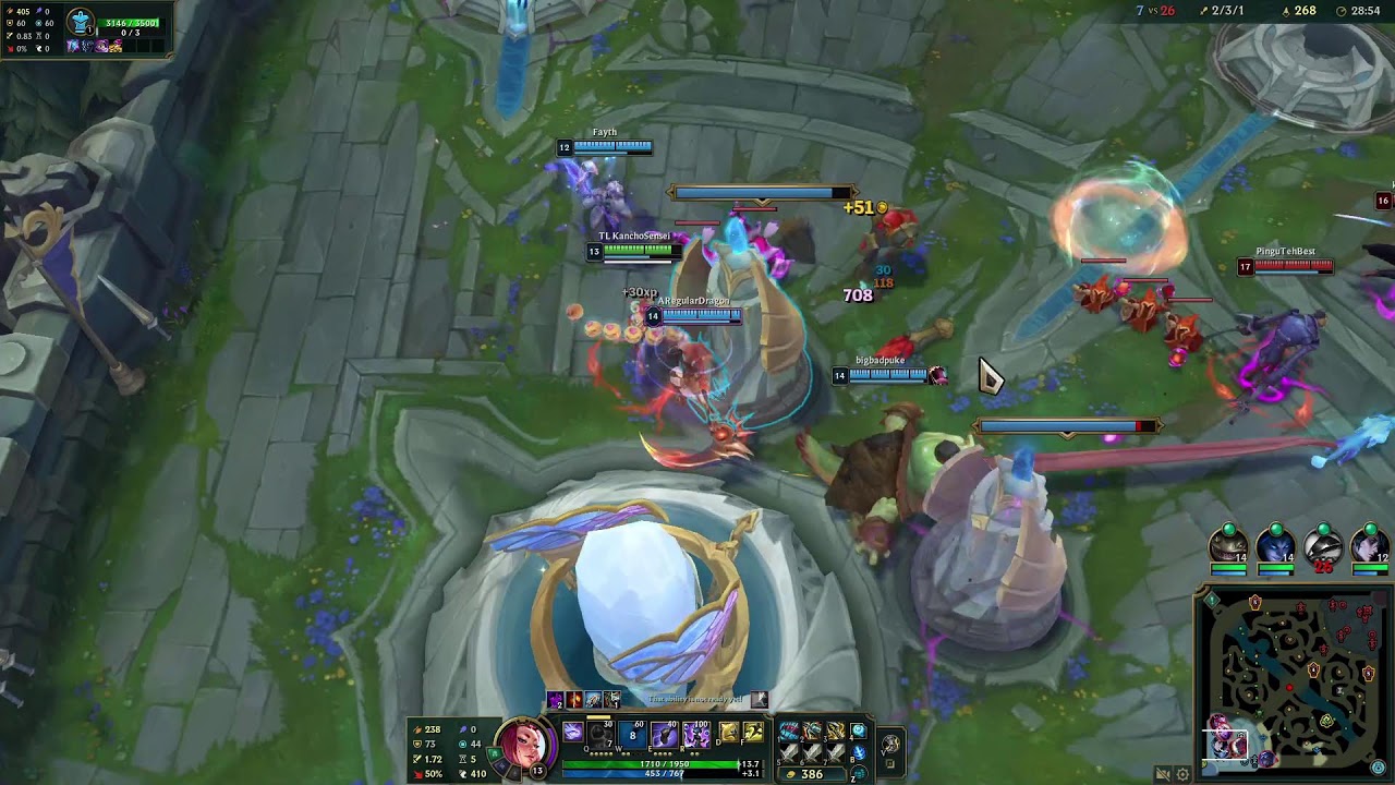 LoL vs Clear Brook High - ADC View