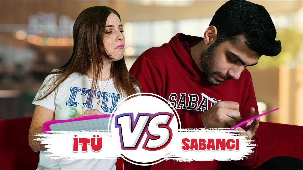 İTÜ VS SABANCI | ERKEK ARKADAŞIM İLE BİLGİ YARIŞMASI!
