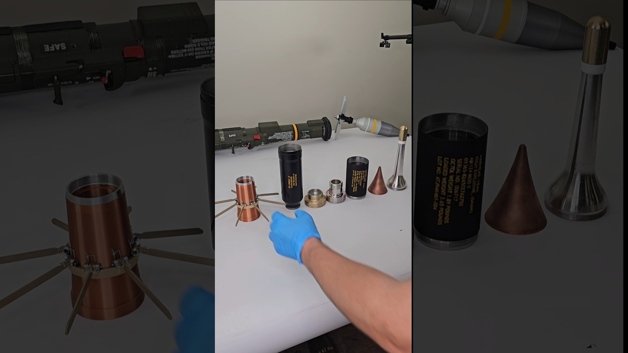 Rare! 83mm Mark 6 High Explosive Anti-Armor Rocket #military #rocket #history #battlefield #rockets