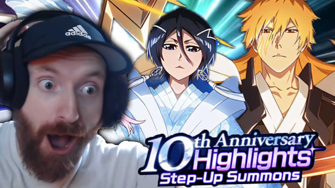 I SUMMONED ON THE 10TH ANNIVERSARY HIGHLIGHT BANNER! THE LUCK WAS INSANE! | Bleach: Brave Souls