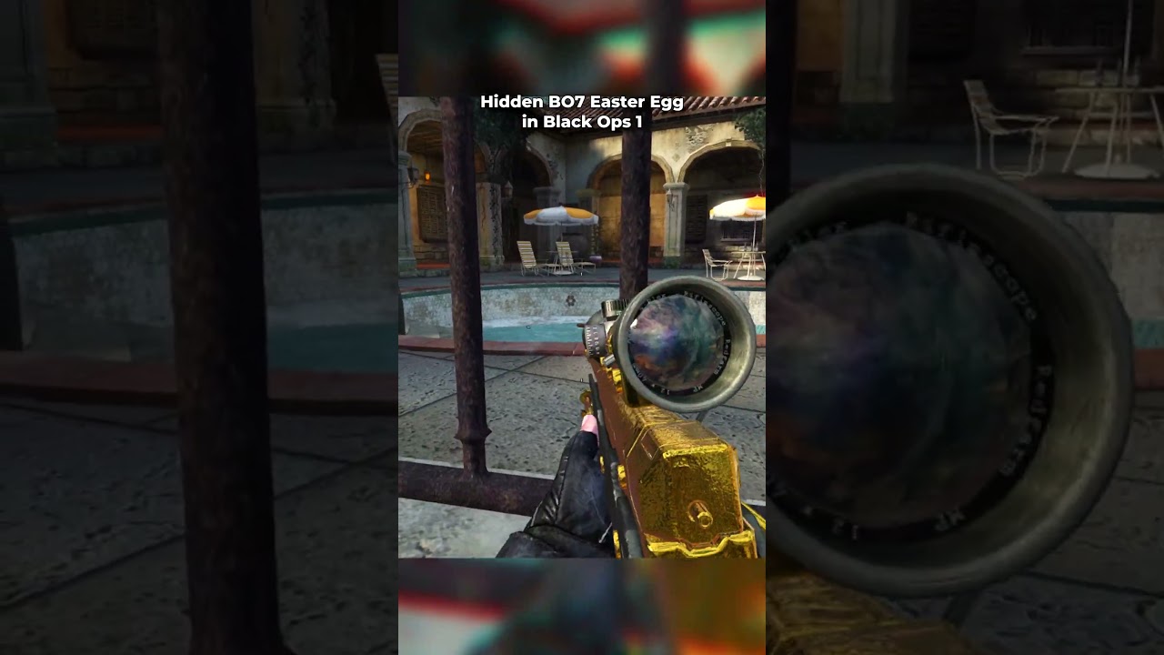 Bo7 Easter egg in Bo1 💀 #callofduty