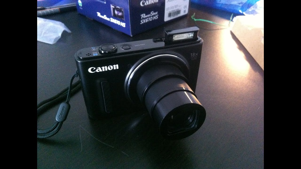 UNBOXING CANON  PowerShot SX610 HS Wi-Fi