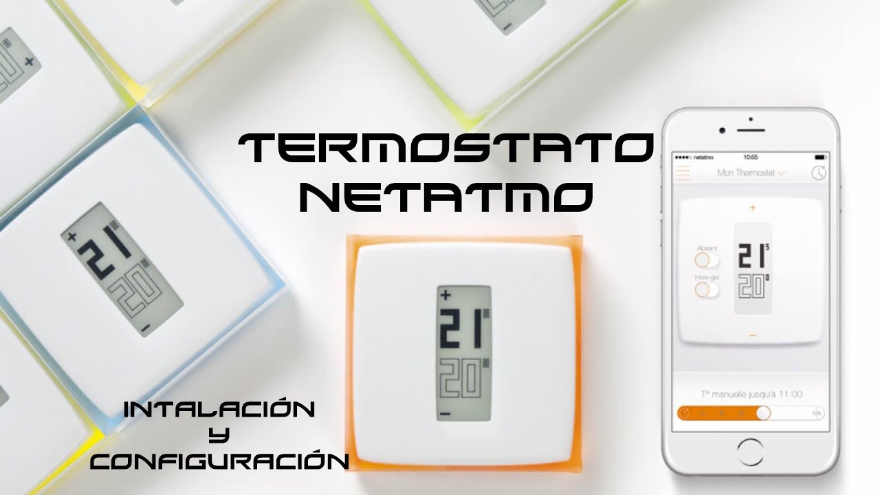 Netatmo termostato inteligente #Homekit instalación y configuración