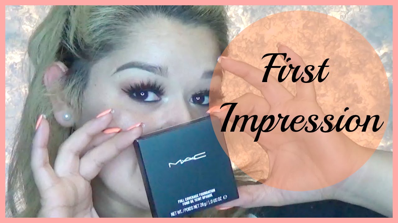 First Impression | MAC Full Coverage Foundation