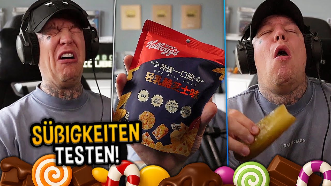 FAST GEKOTZT! 🤢 WIDERLICHE Gurke, SAURE & SCHARFE Süßigkeiten testen.. 😱🍬🍭 | MontanaBlack Highlights