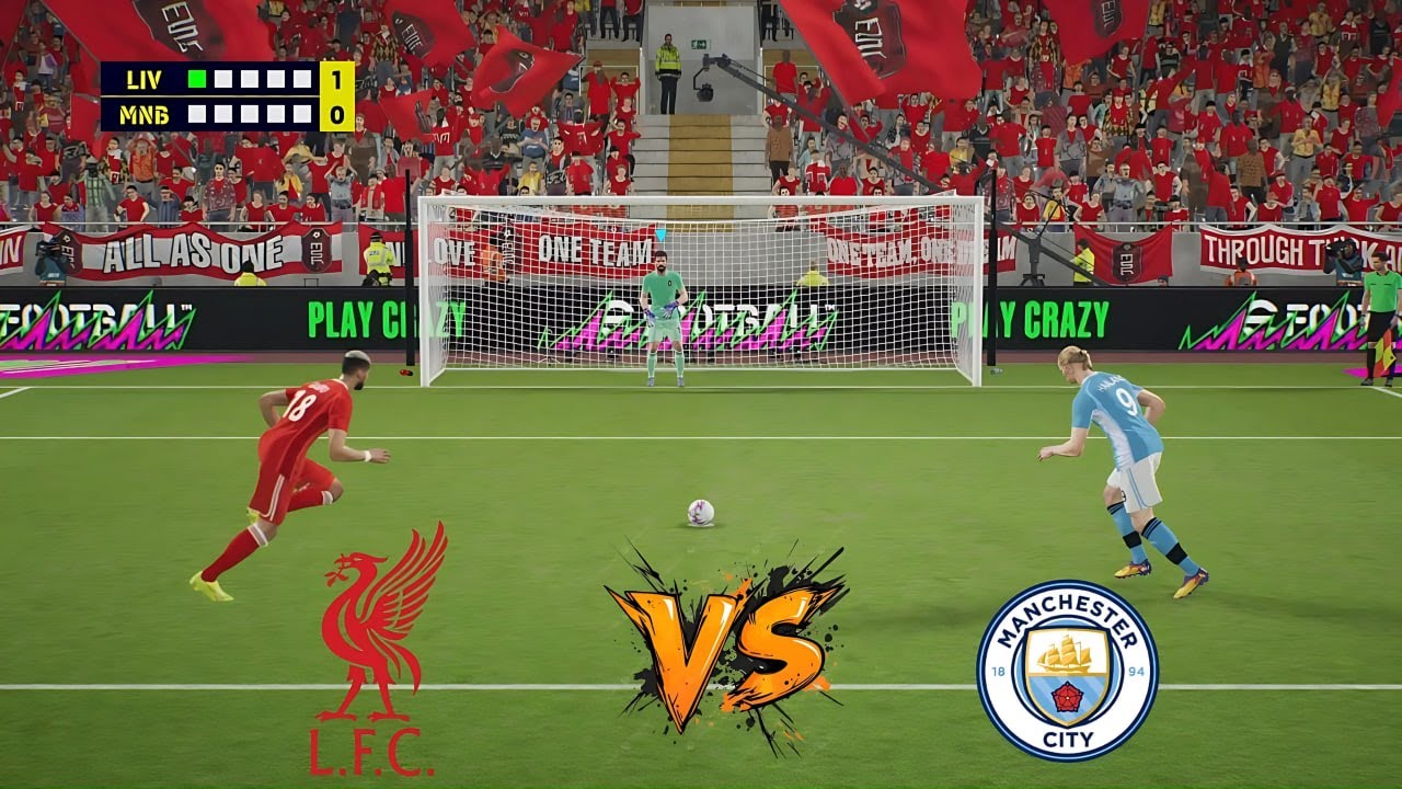 LIVERPOOL vs MAN CITY - Penalty Shootout 2026 | Premier League