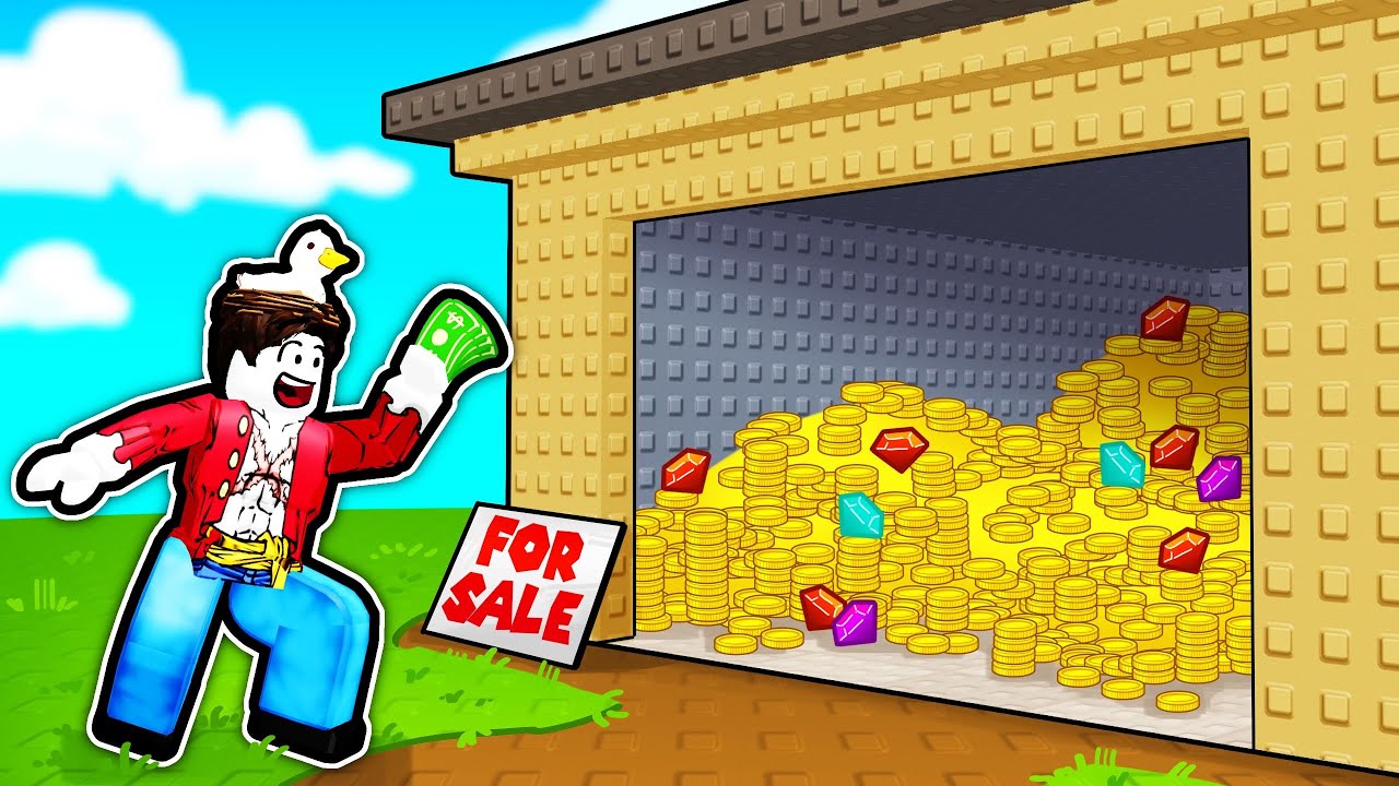 I bought mystery storage units and GOT RICH in Roblox Storage Hunter