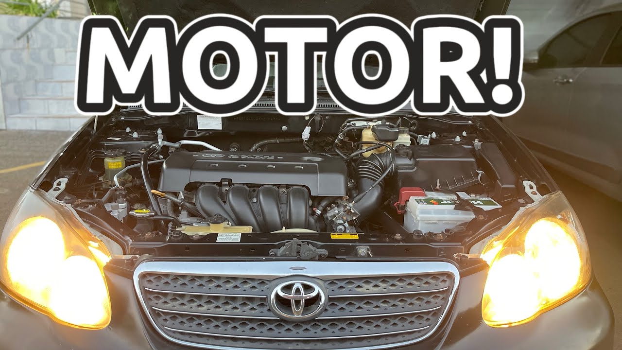 COROLLA FIELDER - O MOTOR E SEUS CUIDADOS.