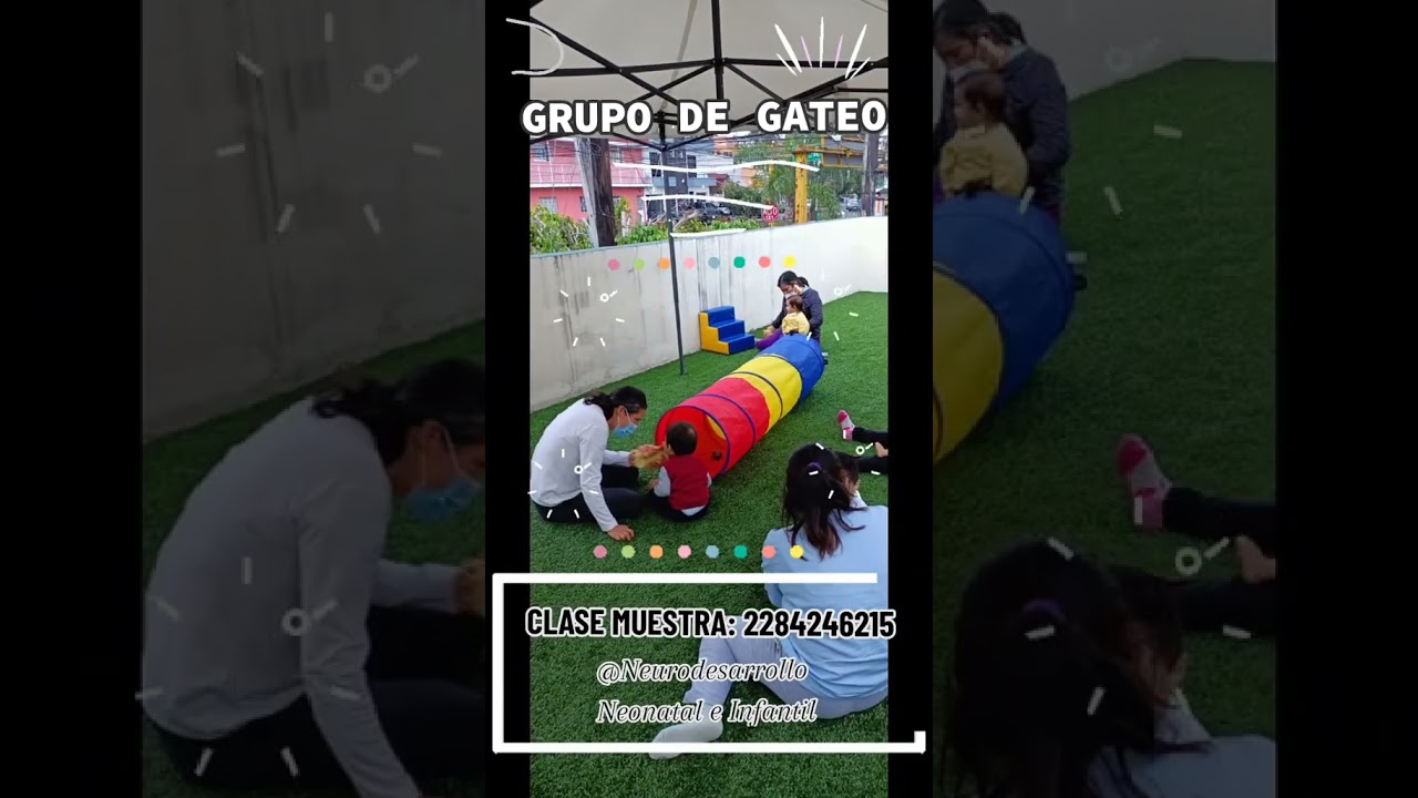 Grupo de gateo en Estimulaci&ograve;n temprana