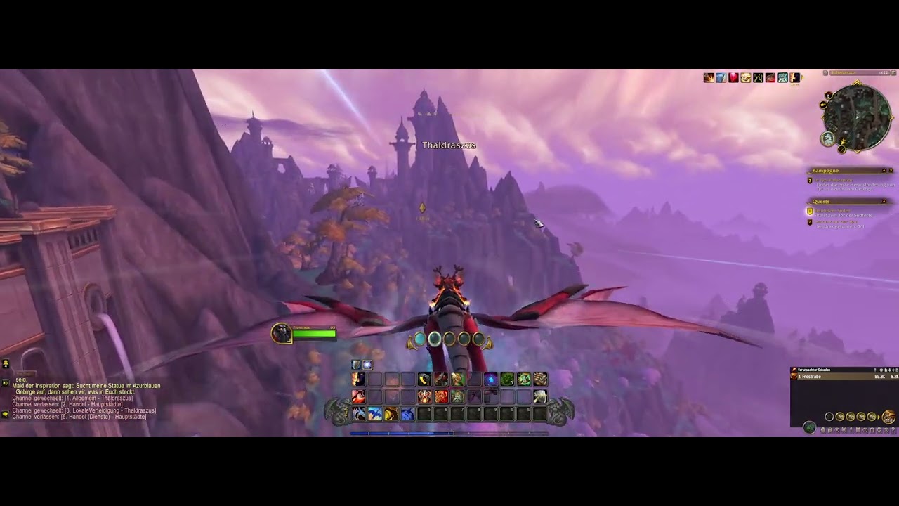 WoW Dragonflight Gameplay German: Krieger