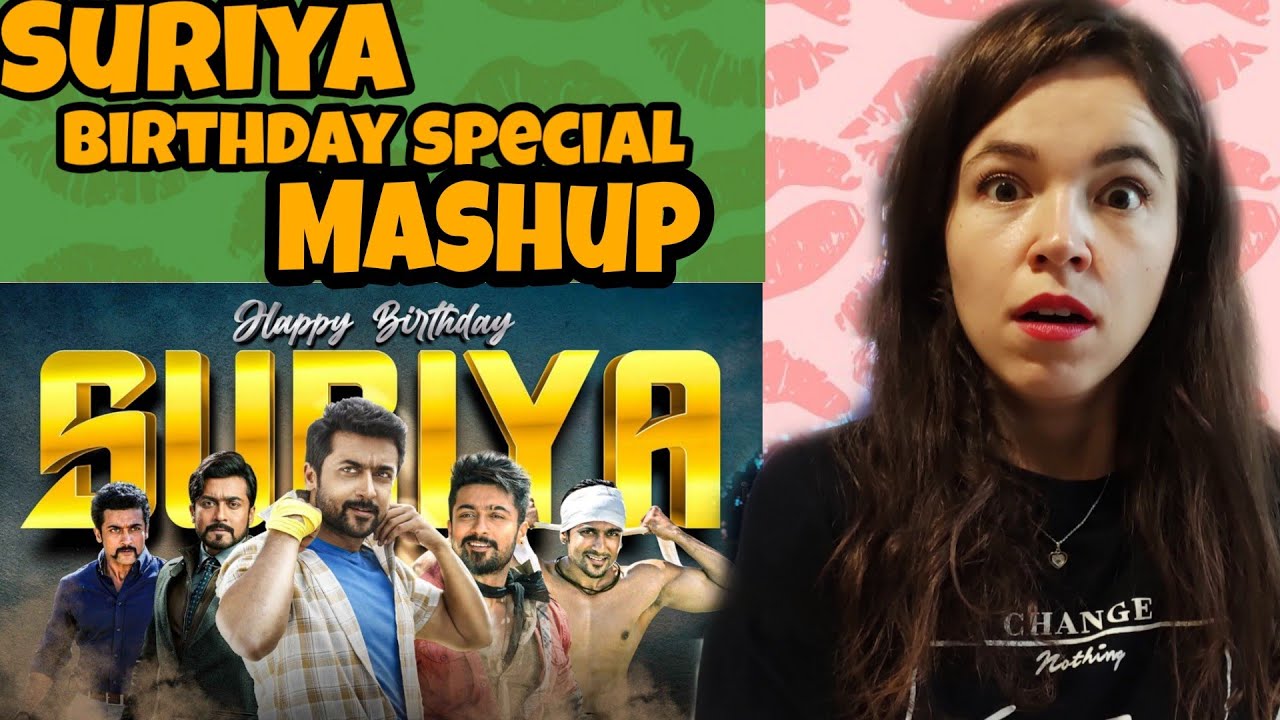 Suriya Birthday Special Mashup | Linto Kurian | Reaction