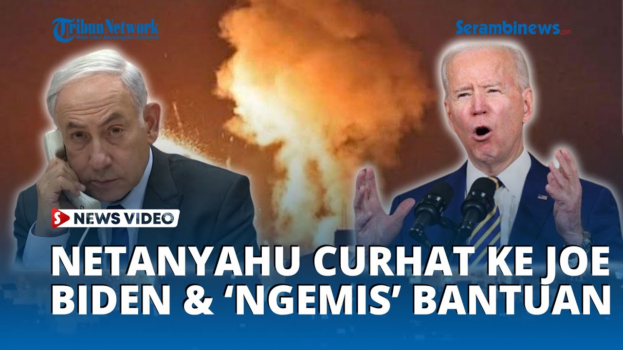 PM Israel Curhat ke Joe Biden dan 'Ngemis' Bantuan ke AS Setelah Terpuruk Dibombardir Hamas