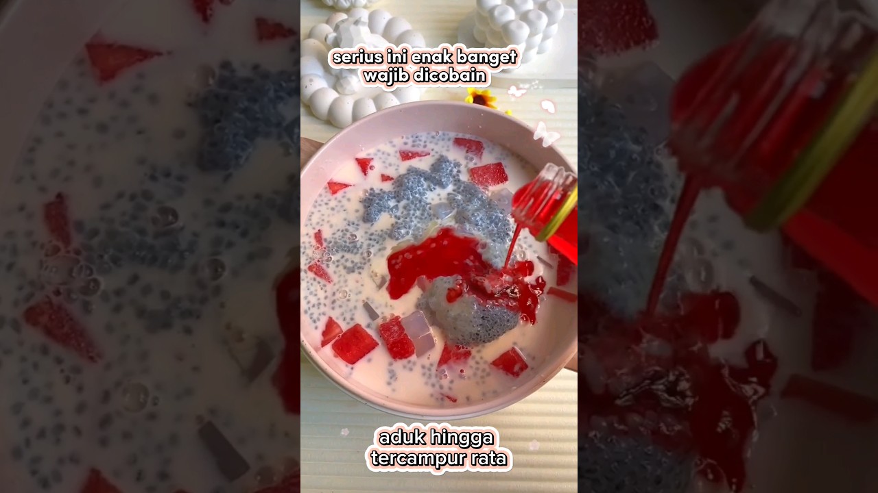 Resep Es Semangka Viral, Serius ini enak banget wajib dicobain dirumah, resepnya simple banget guys😍