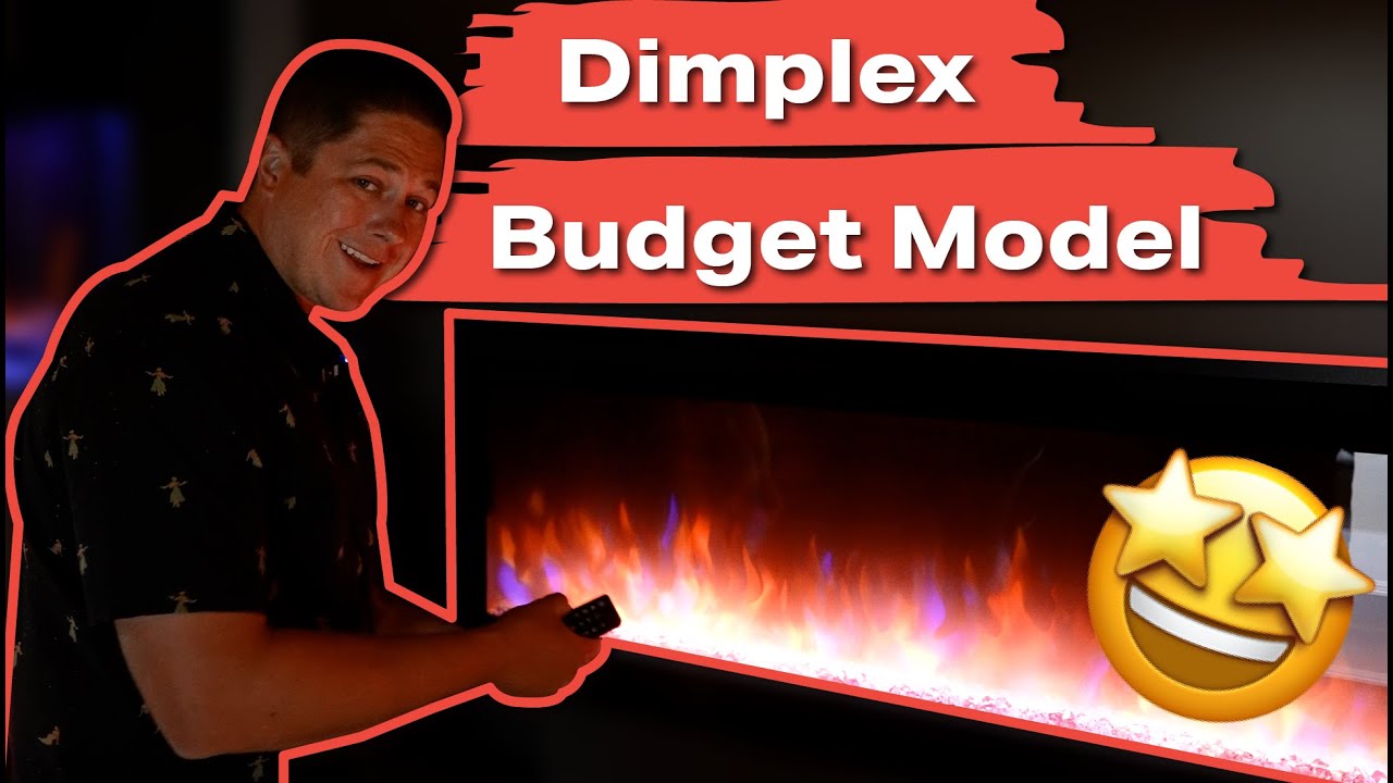 DIMPLEX Slim Line Series!! ( Budget Model Electric Fireplace!! )