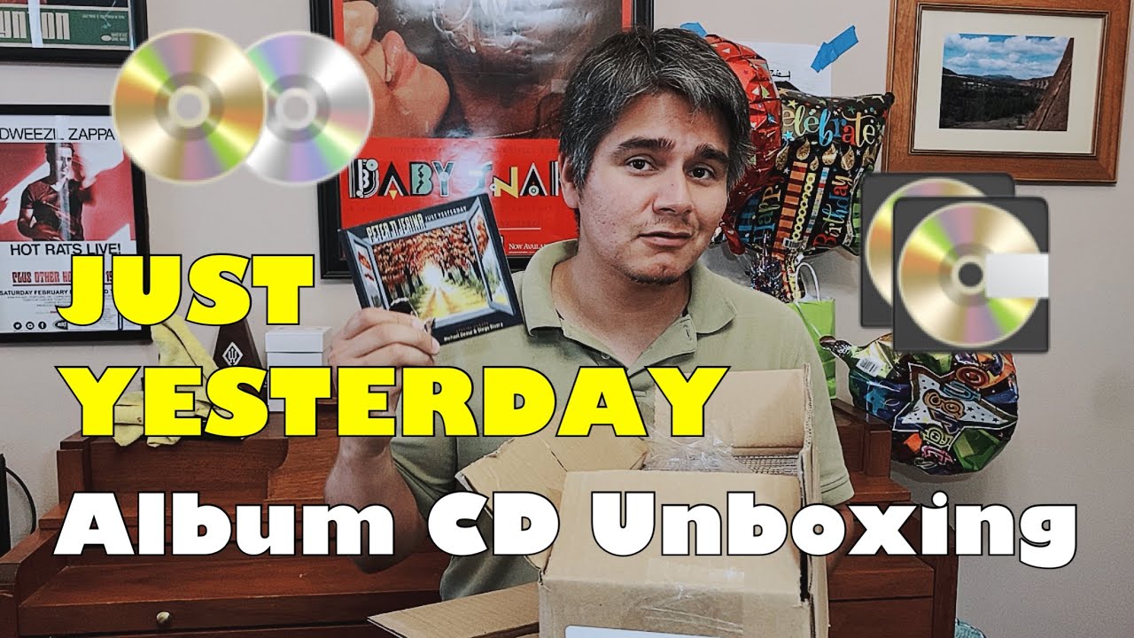 JUST YESTERDAY (debut) Album - CD Unboxing