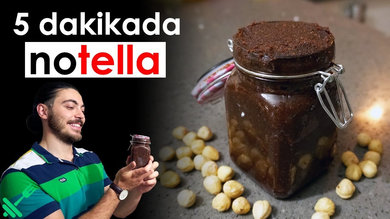 Nutella Yiyerek ZAYIFLA! - Ev Yapımı Fit Nutella Tarifi!