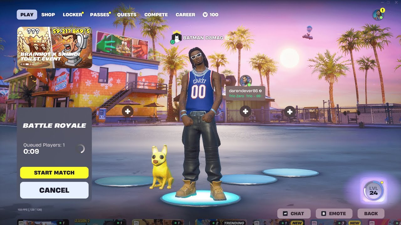 🔴HAPPY NEW YEAR 2026!! FORTNITE CHAPTER 7 CUSTOMS FASHION SHOW, SIMON SAYS, WIN👑 = VBUCKS💵!!