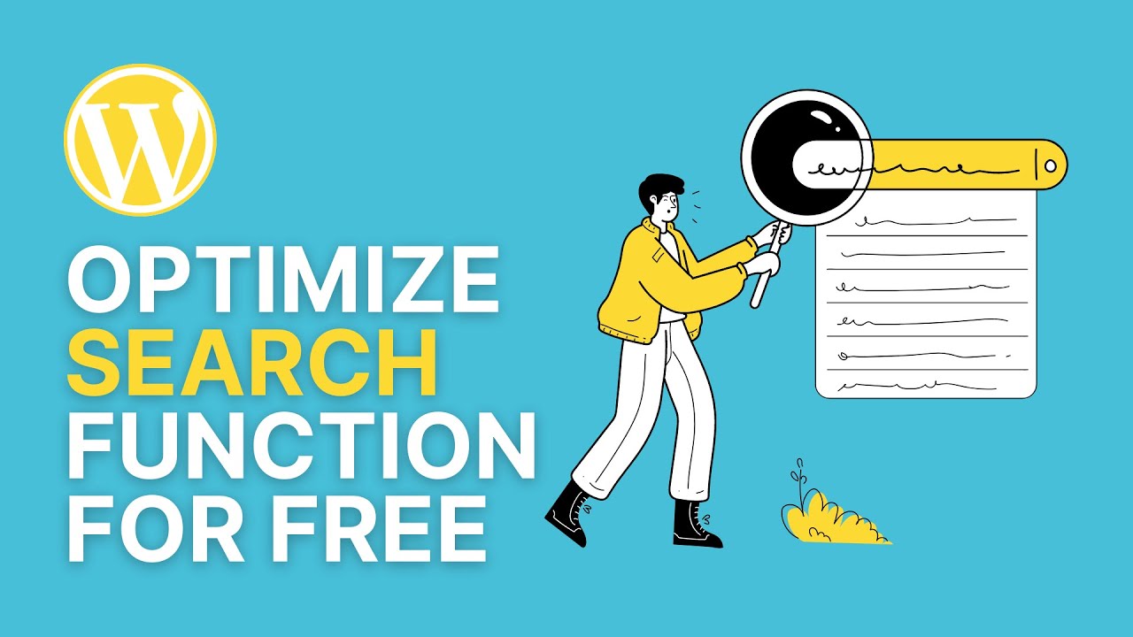 How To Optimize WordPress Search Function For Free?