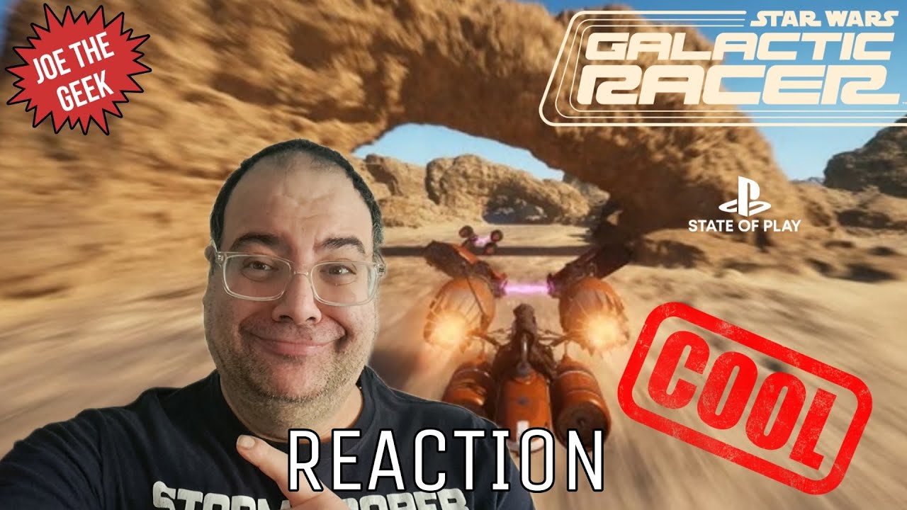 STAR WARS: GALACTIC RACER (2026) | OFFICIAL GAMEPLAY TRAILER | STATE OF PLAY | REACTION 