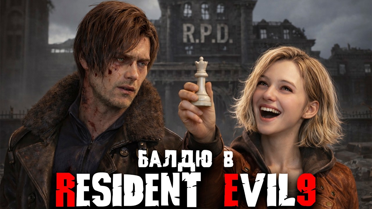 Балдю в Resident Evil 9 Requiem БЕЗУМИЕ ага...