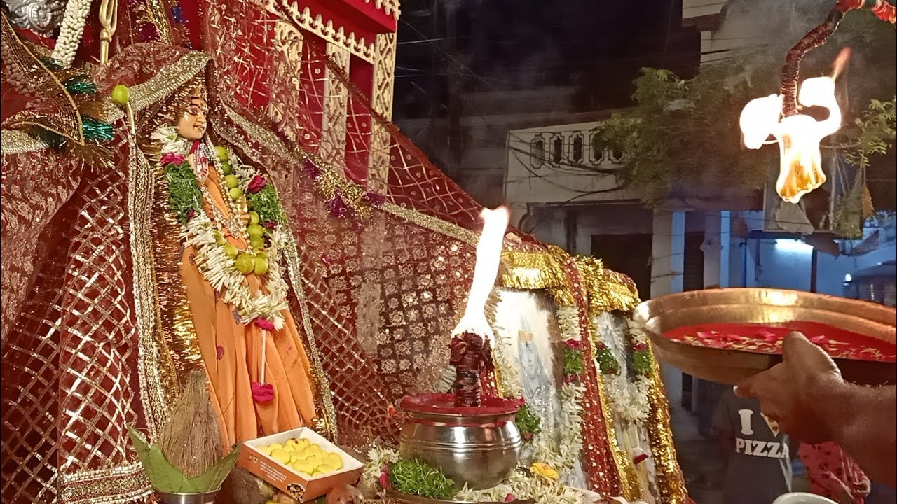 Durga mata puja 2021 | Jai mata di friends youth association Saroornagar | Chowdy durga murti