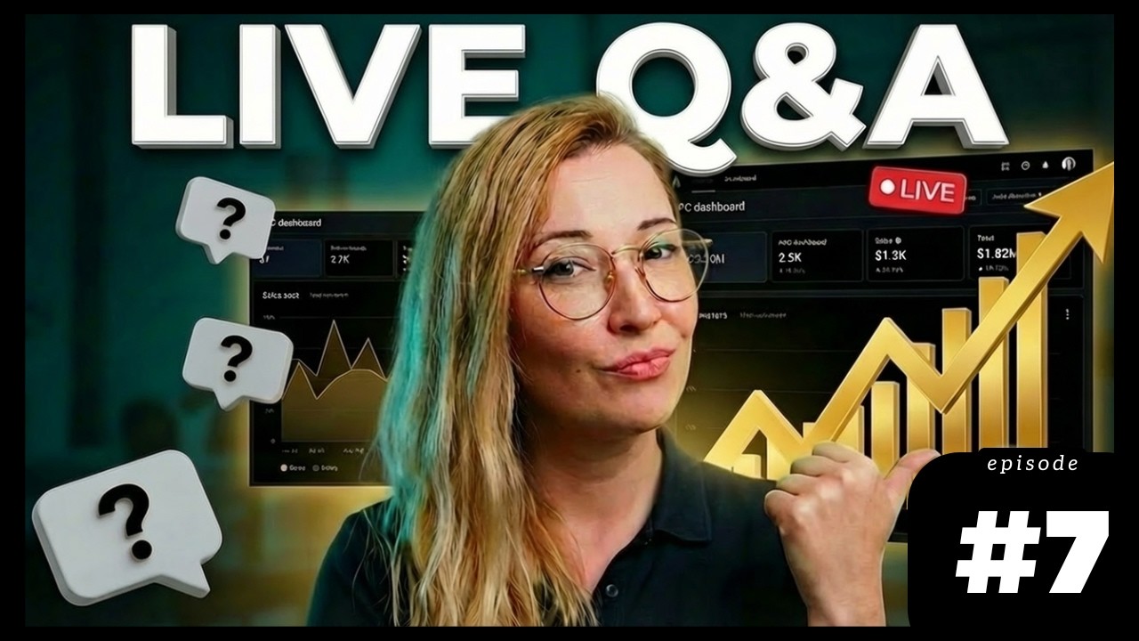 Amazon PPC AMA - Scale Session LIVE Streaming with Noemi Bolojan #7