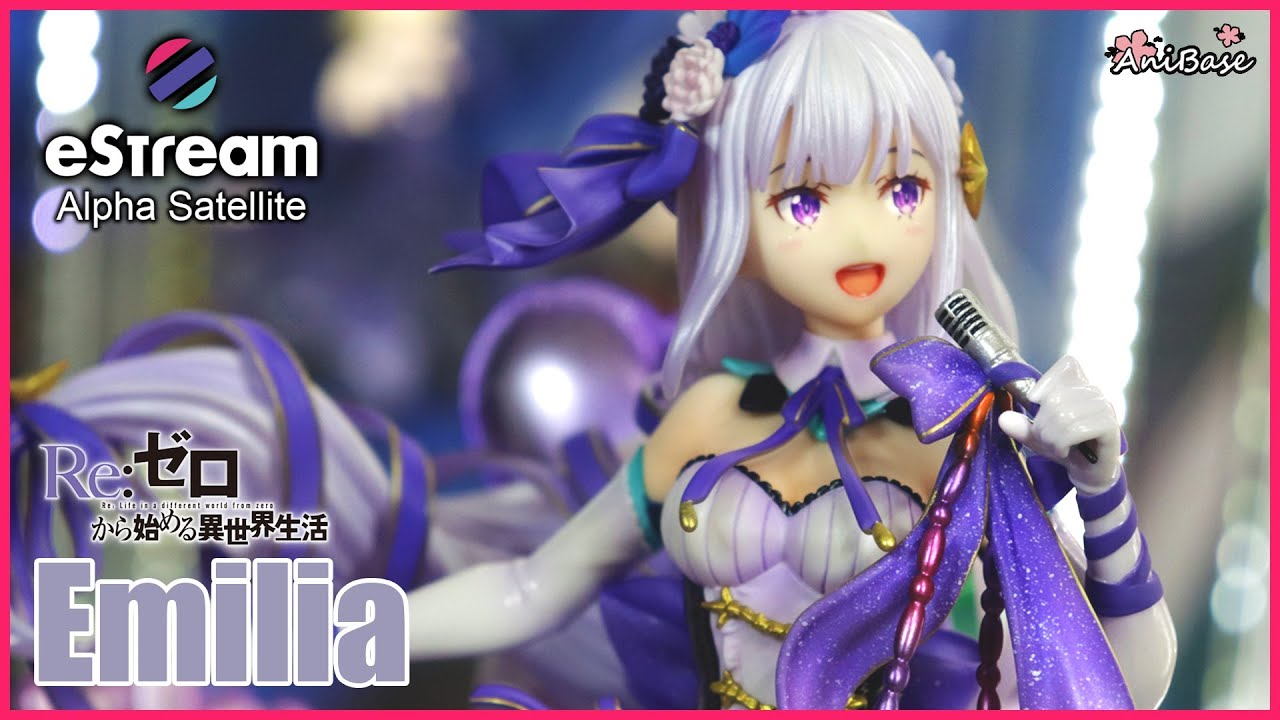 Figure Unboxing and Review - Re:Zero - Alpha Satellite's 1/7 Shibuya Scramble Emilia Idol Ver.