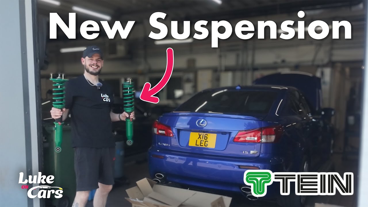 FINALLY My Lexus ISF Gets New Coilovers! - Tein Flex Z Install