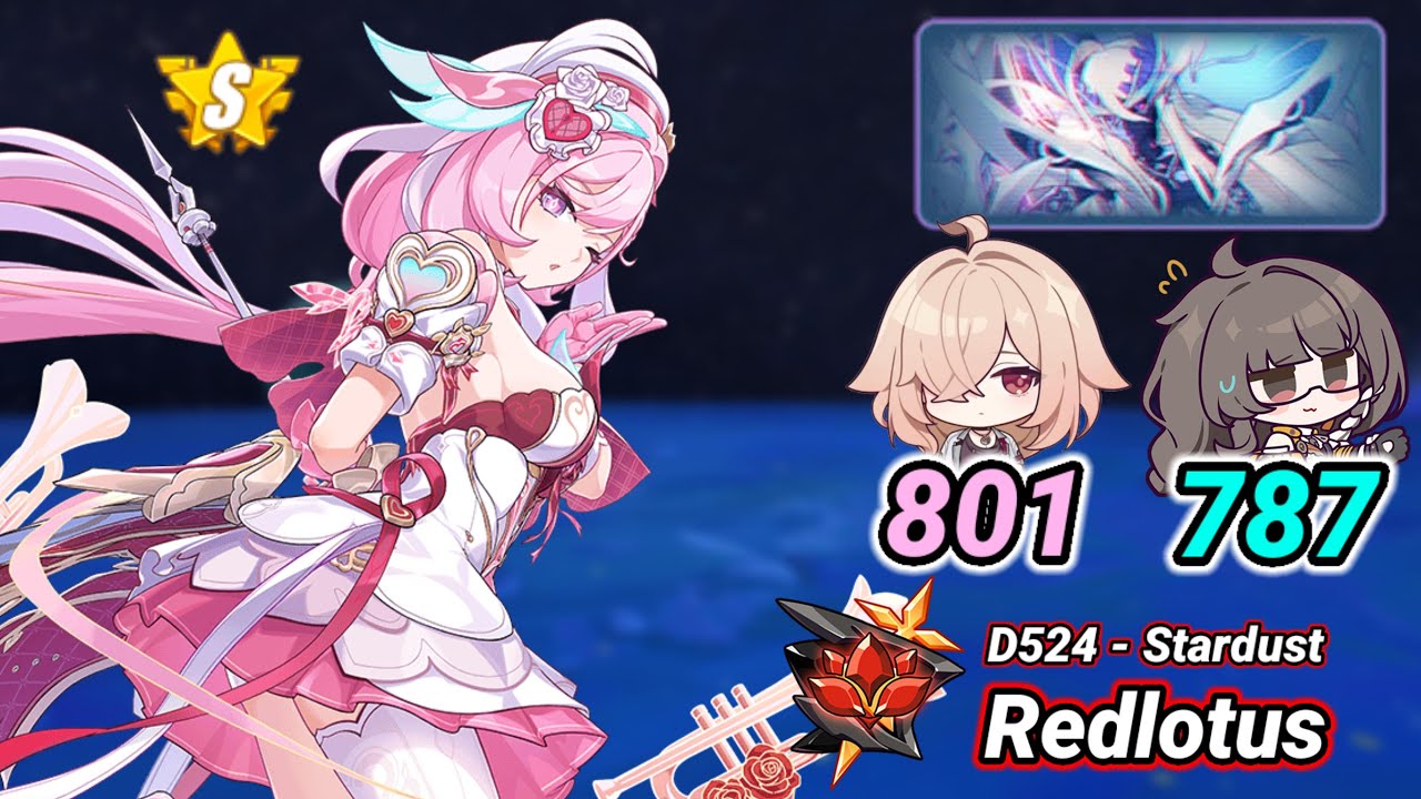 Redlotus D524: SA (Stardust) 787~801 Pts - S0 Elysia, Badum, Coralie, Dreamseeker / Chenxue SS