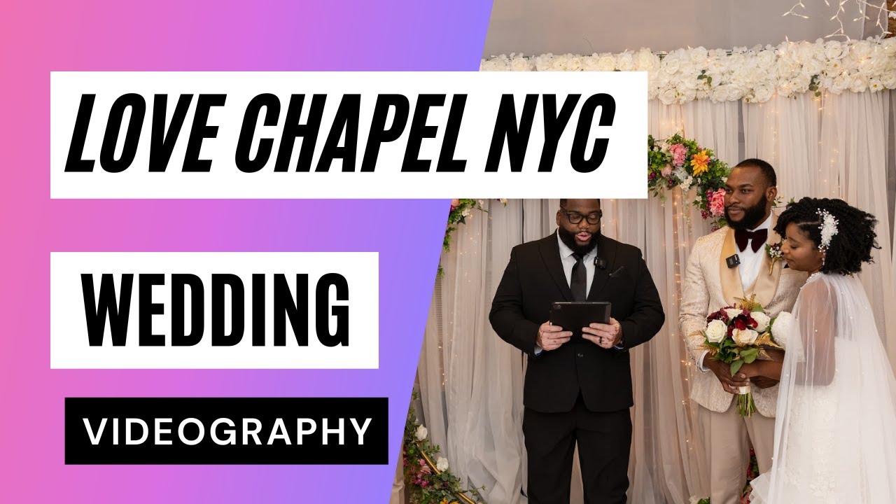 Полное видео двойной церемонии в Love Chapel NYC + фотосессия в Центральном парке.
