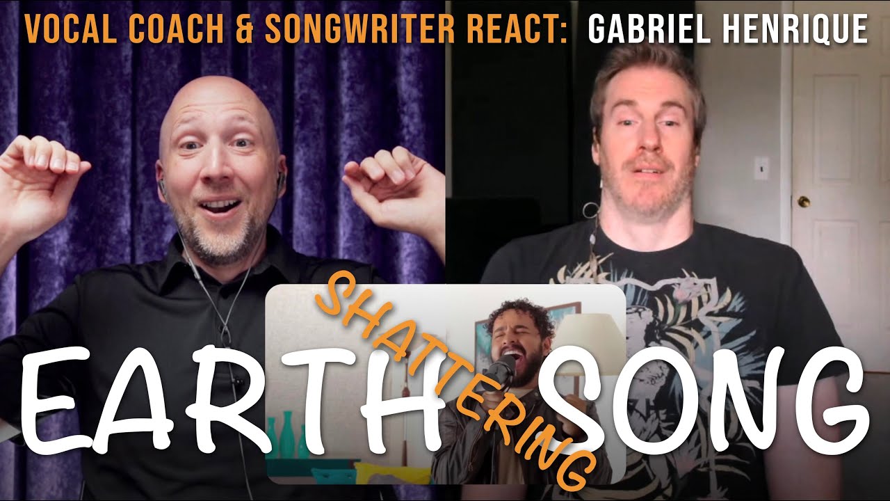 Vocal Coach & Songwriter Blind React to Gabriel Henrique - Earth Song | Song Reaction and Analysis