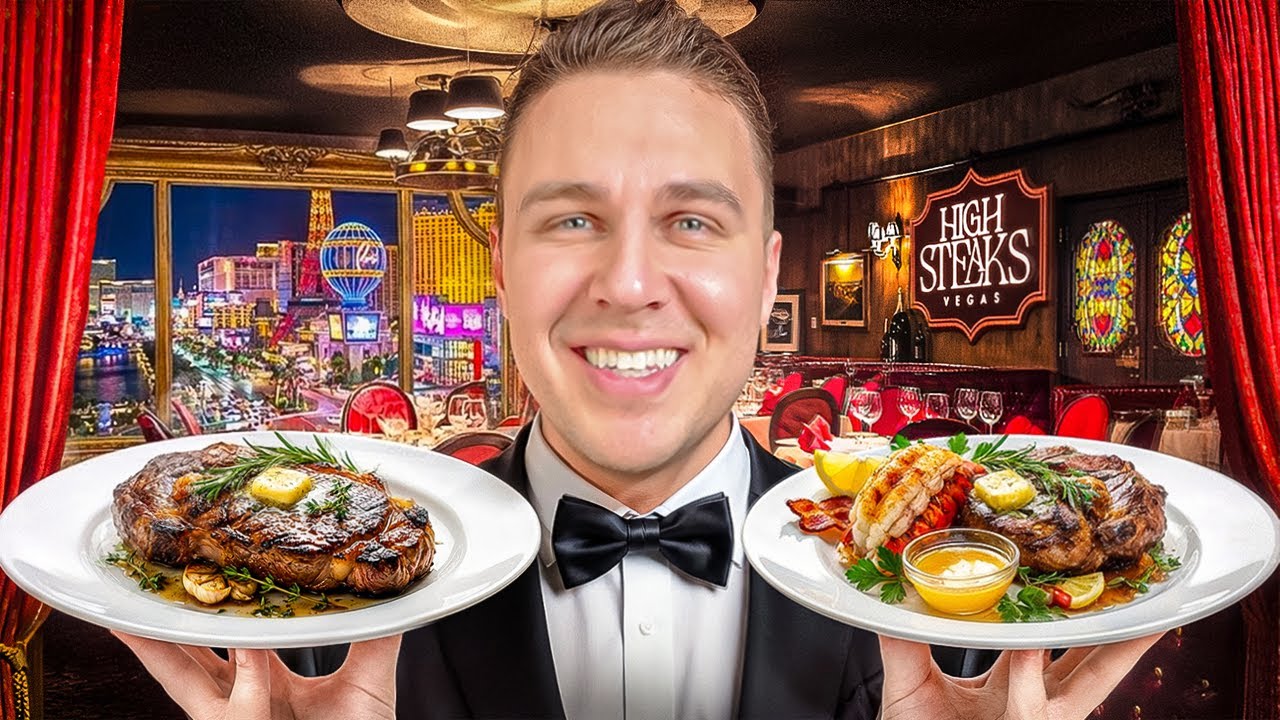 Ресторан High Steaks в отеле Rio Las Vegas, расположенный на 50 этажах над Лас-Вегас-Стрип.