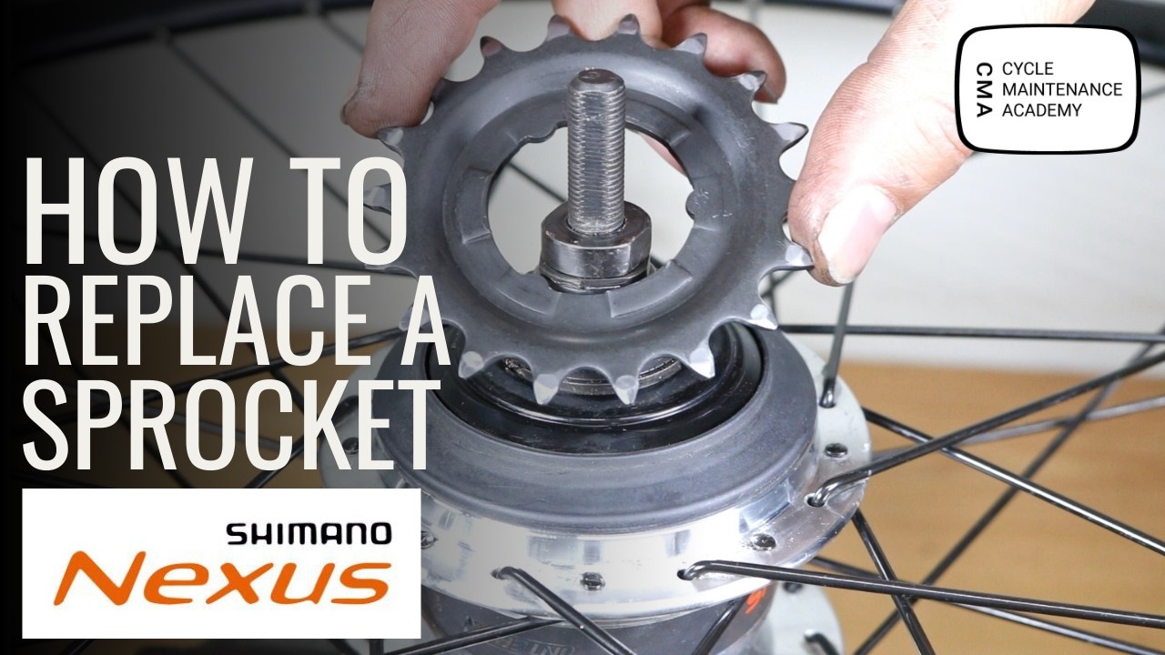 Замена звездочек на планетарных втулках Shimano Nexus